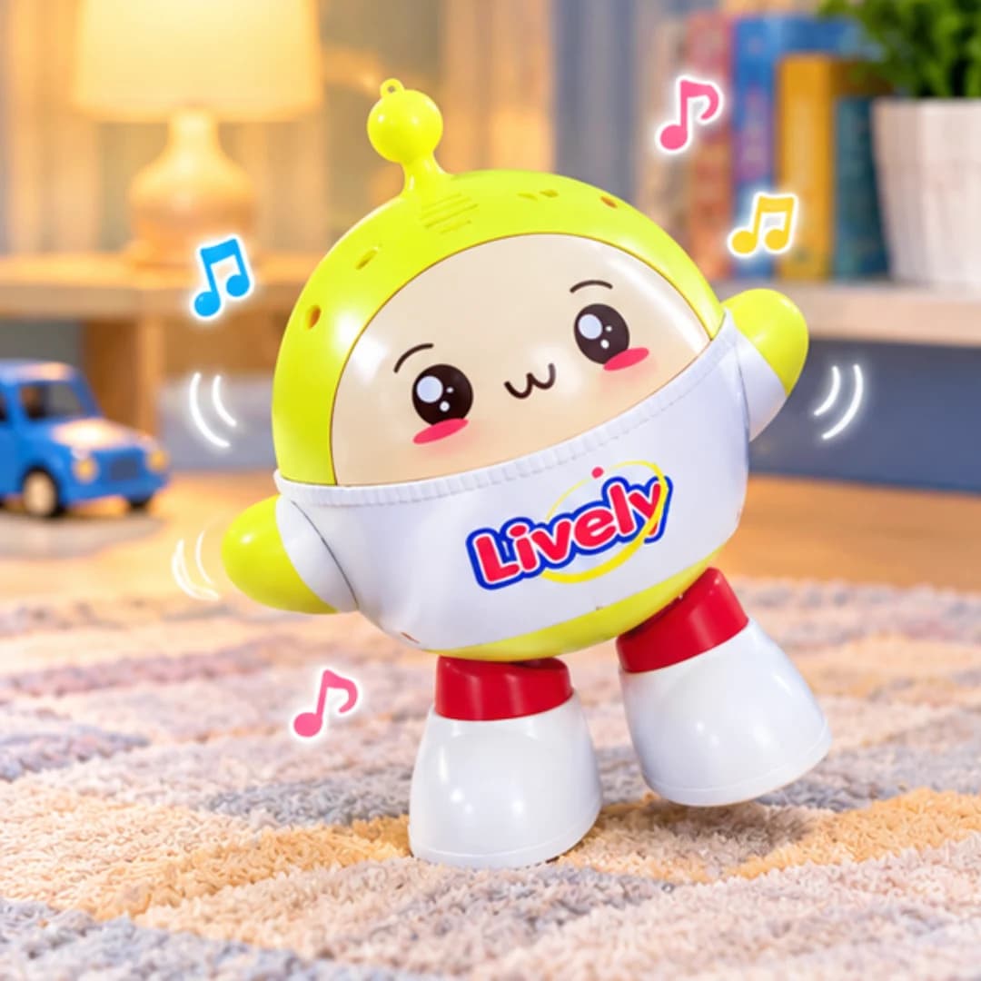 Eggy Boy Dance Toy with 5D Light & Music