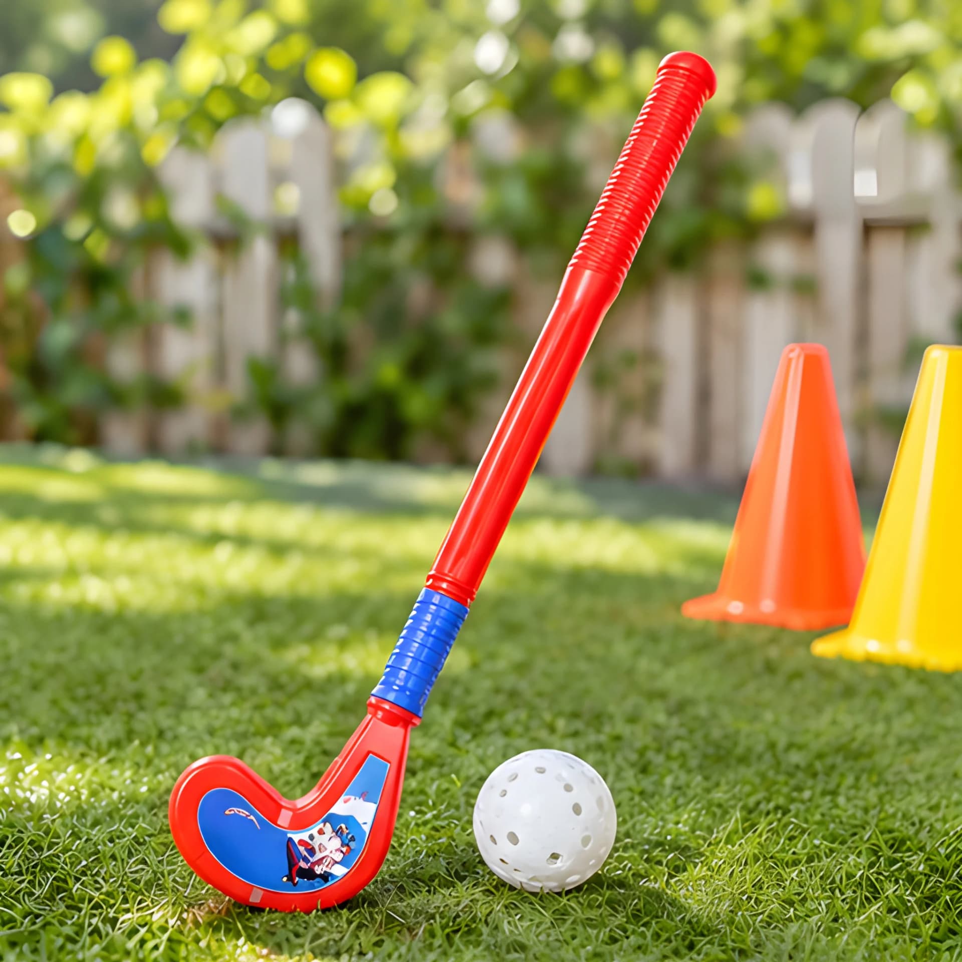 Kids Plastic Hockey Set – Hockey Stick with Ball